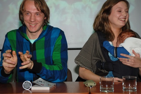 Олег Романенко та Юлія Бурковська