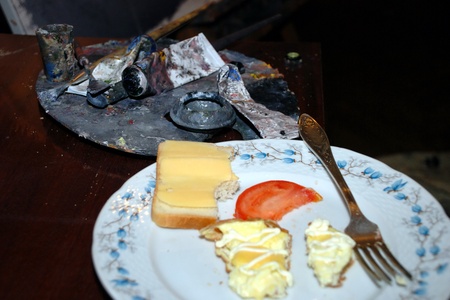 Натюрморт (для В. Романенко)